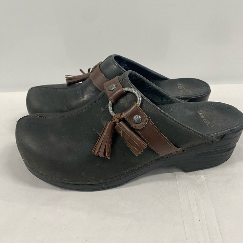 Dansko Shandi Milled Clogs Size 40